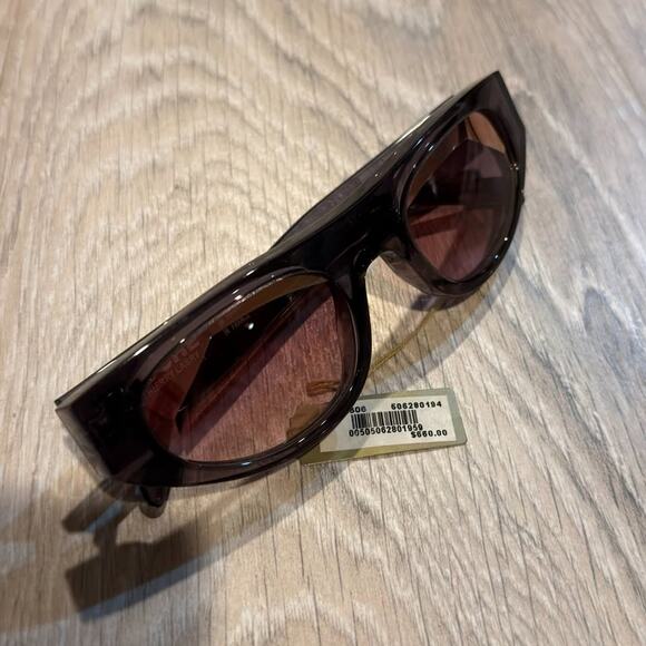 Koché x Thierry Lasry Cobalt Sunglasses Grey Pink Gradient NWT 816 main image 8